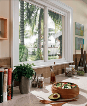Simonton 5050 Reflection Kitchen window | Berkeley Exteriors
